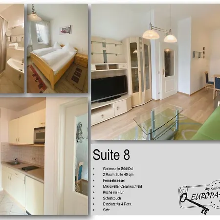 酒店 Europa Residenz 巴特法兴格