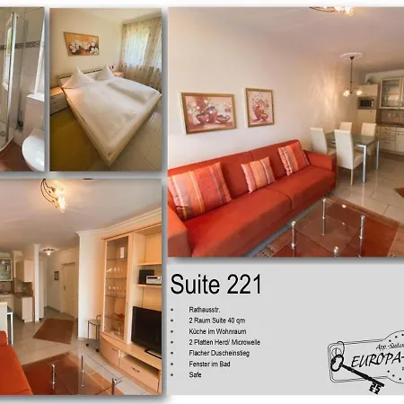 酒店 Europa Residenz 巴特法兴格